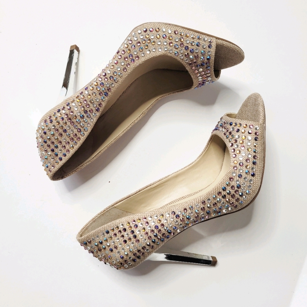 INC Jema Peep Toe Heels